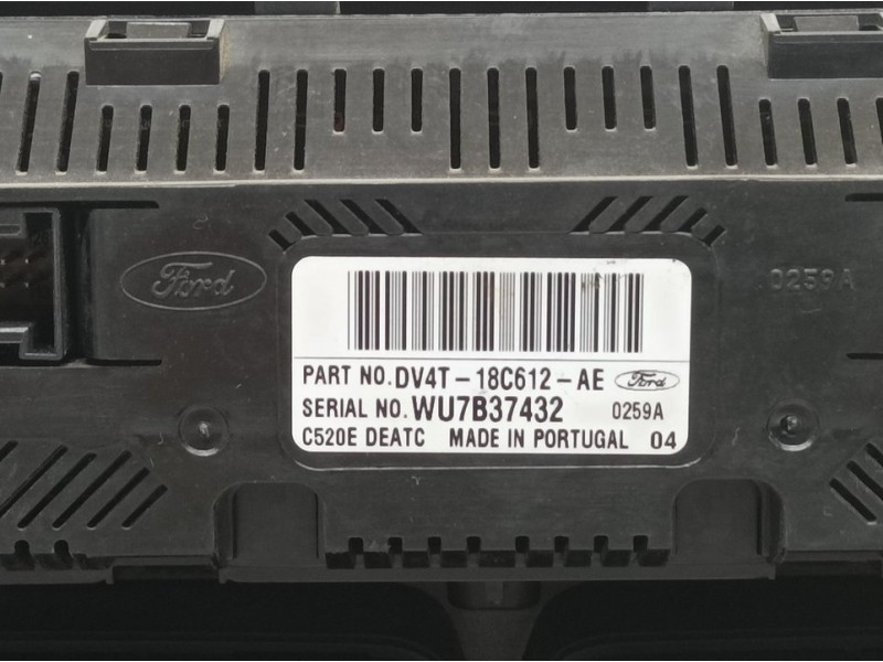 Recambio de mando climatizador para ford kuga (cbs) trend referencia OEM IAM DV4T18C612AE  