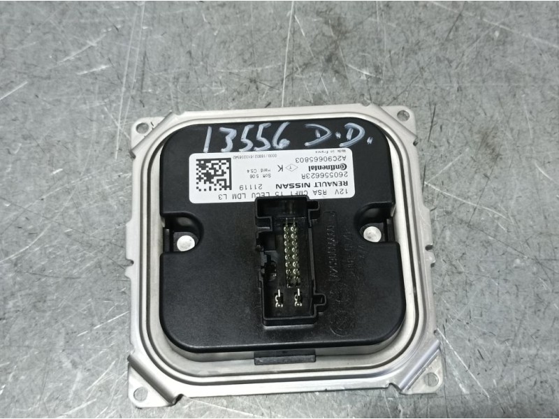 Recambio de centralita faros xenon para renault clio v zen referencia OEM IAM 260556623R A2C90665803 CONTINENTAL