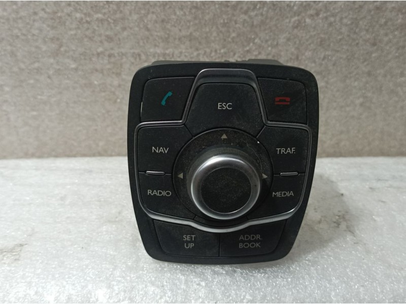 Recambio de mando multifuncion para peugeot 508 allure referencia OEM IAM 9665668380 DELPHI 28197749 MANDO GPS TELEFONO Y RADIO