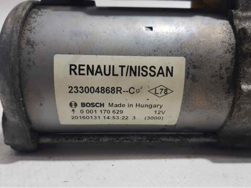 Recambio de motor arranque para renault kangoo profesional referencia OEM IAM 233004868RC 0001170629 BOSCH