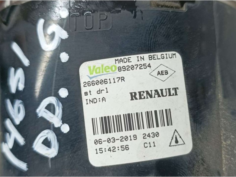 Recambio de faro antiniebla derecho para mercedes-benz citan (w415) furgon 109 cdi lang (a2) (415603) referencia OEM IAM 2660061