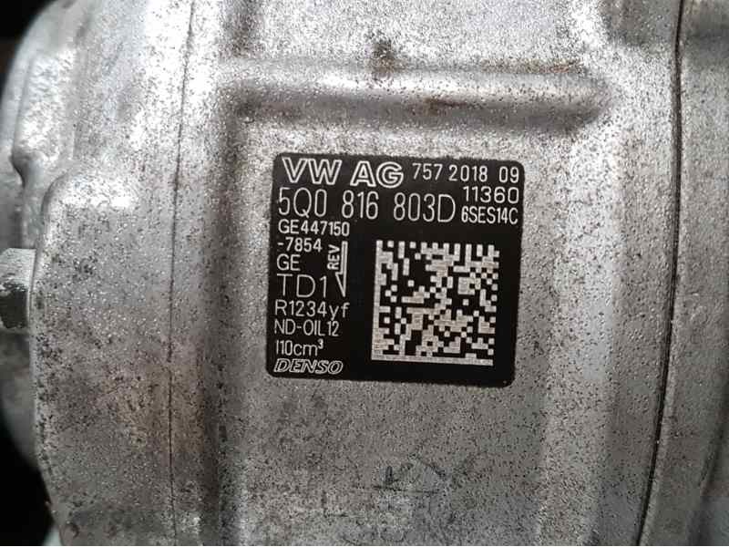 Recambio de compresor aire acondicionado para volkswagen polo advance referencia OEM IAM 5Q0816803D GE4471507854 DENSO
