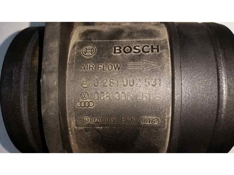 Recambio de caudalimetro para seat ibiza (6j5) reference referencia OEM IAM 0281002531 038906461B BOSCH