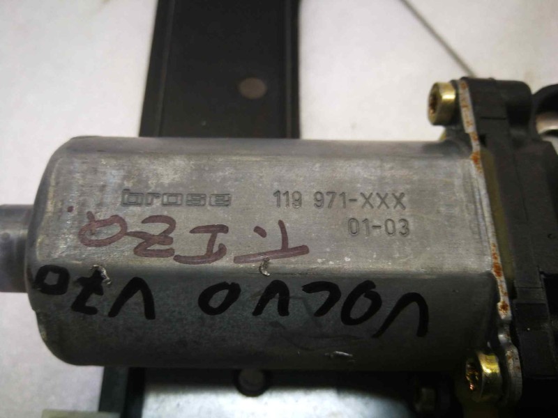 Recambio de elevalunas trasero izquierdo para volvo v70 familiar referencia OEM IAM  119971 CLAV 2 PINS