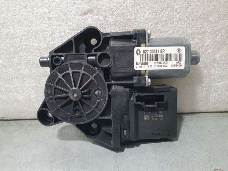 Recambio de motor elevalunas trasero derecho para renault scenic iii dynamique referencia OEM IAM 827303178R 915947200 BROSE 6 P