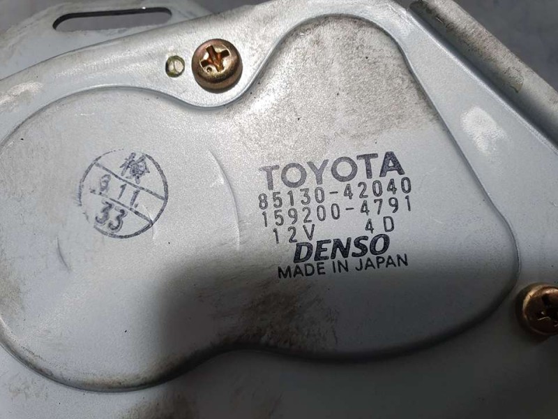 Recambio de motor limpia trasero para toyota rav 4 (a2) 2.0 luna 4x4 referencia OEM IAM 8513042040 1592004791 DENSO 3 PINES