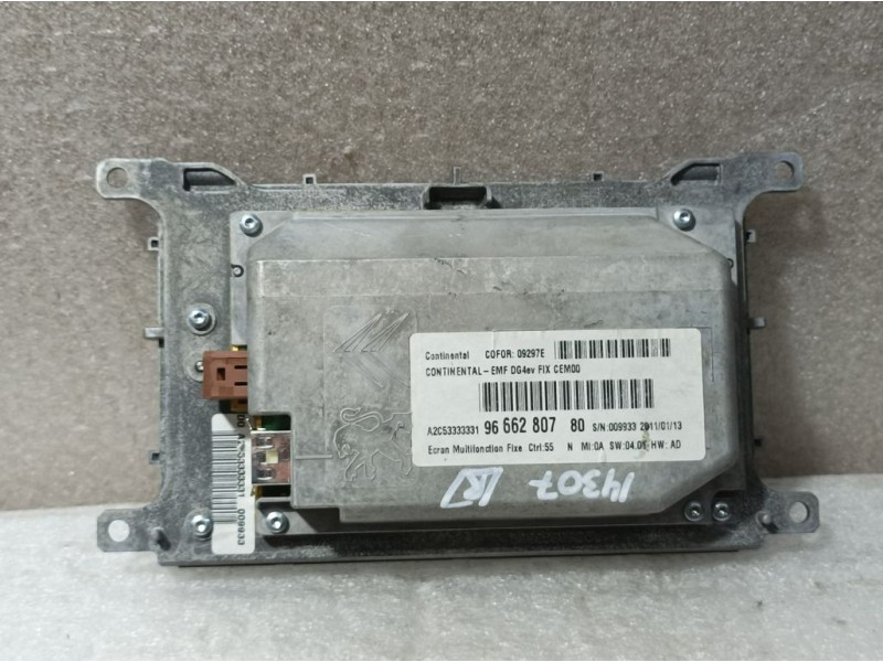 Recambio de sistema navegacion gps para peugeot 508 allure referencia OEM IAM 9666280780 A2C53333331 CONTINENTAL