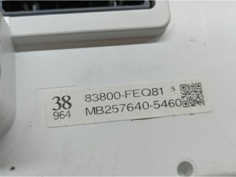 Recambio de cuadro instrumentos para toyota corolla (e21) hybrid active referencia OEM IAM 83800FEQ81 MB2576405460 