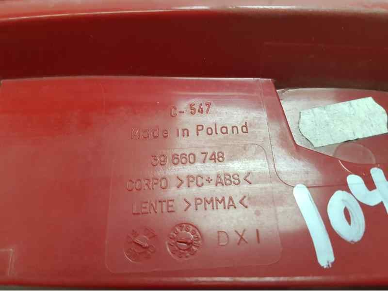 Recambio de piloto trasero derecho para fiat seicento (187) s referencia OEM IAM  TOCADO 