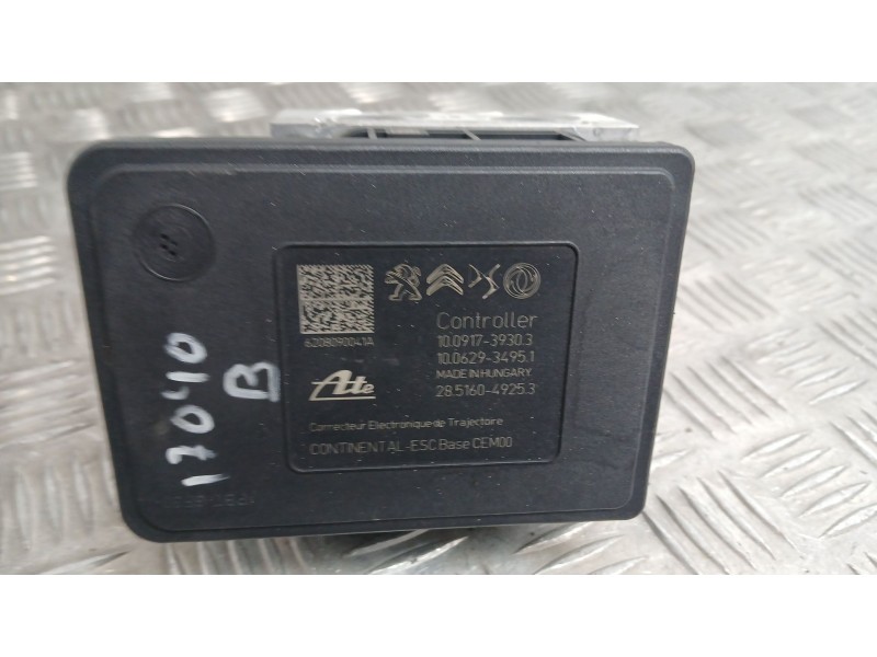 Recambio de abs para peugeot 2008 ii (ud_, us_, uy_, uj_, ur_, uc_) 1.5 bluehdi 100 referencia OEM IAM 9838074380 ATE 1002202089