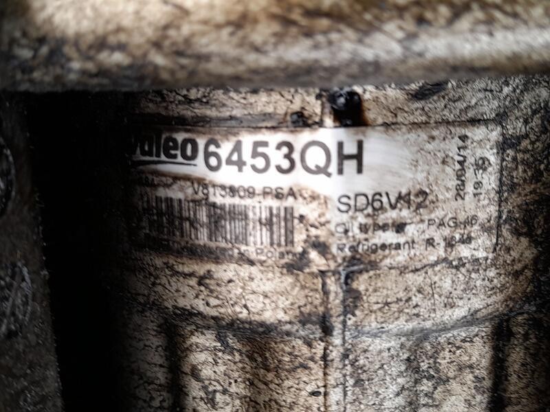 Recambio de compresor aire acondicionado para citroën nemo monospace 1.4 hdi referencia OEM IAM 6453QH  