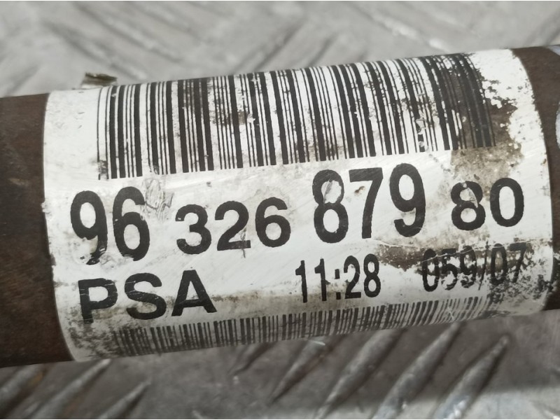 Recambio de transmision delantera derecha para citroën c5 berlina attraction referencia OEM IAM 9632687980  