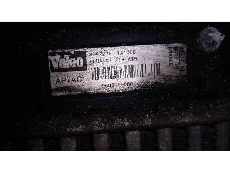 Recambio de intercooler para peugeot 406 berlina (s1/s2) srdt referencia OEM IAM 864223E 9636195580 VALEO