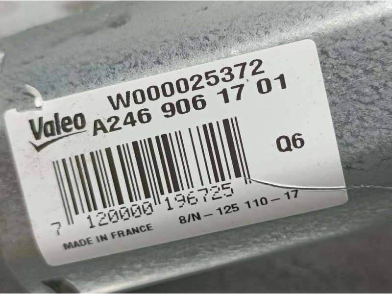 Recambio de motor limpia trasero para mercedes-benz clase b (w246) b 180 cdi (246.212) referencia OEM IAM A2469061701 W000025372