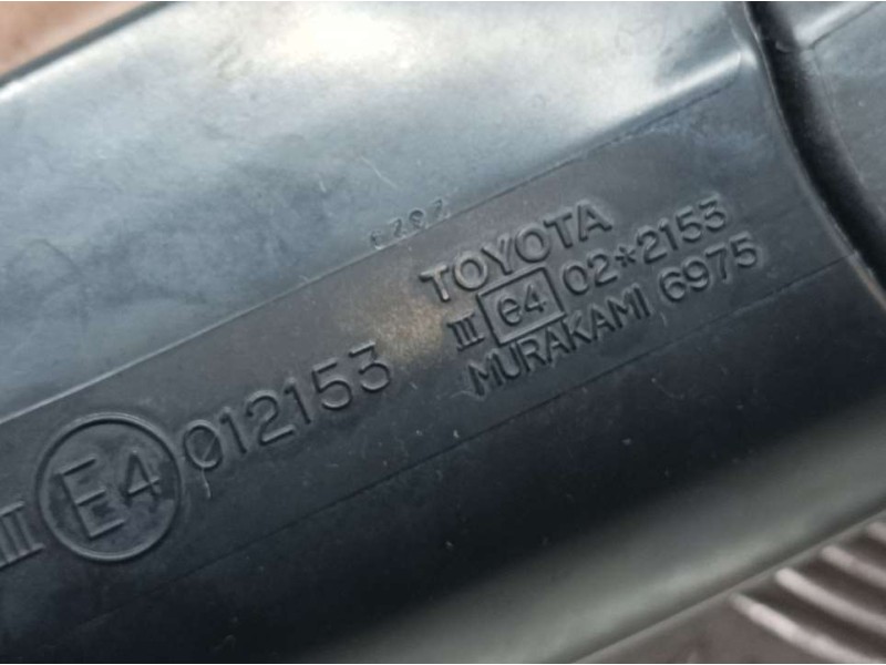 Recambio de retrovisor izquierdo para toyota rav 4 (a2) 2.0 luna 4x4 referencia OEM IAM 012153  ELECTRICO