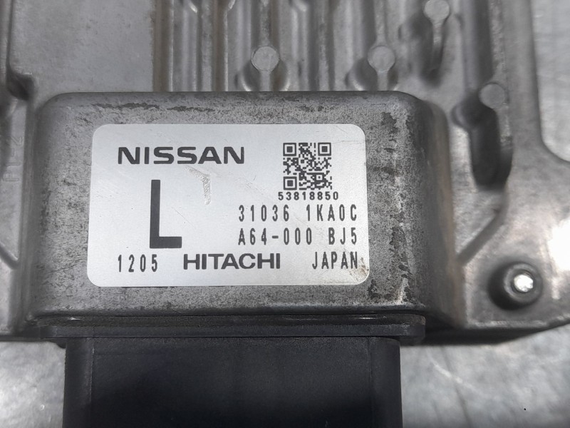 Recambio de centralita motor uce para nissan juke (f15) 1.6 referencia OEM IAM 310361KA0K A6400BJ5 HITACHI