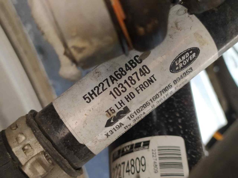 Recambio de transmision delantera izquierda para land rover range rover sport v8 td first edition referencia OEM IAM 5H227A684BC