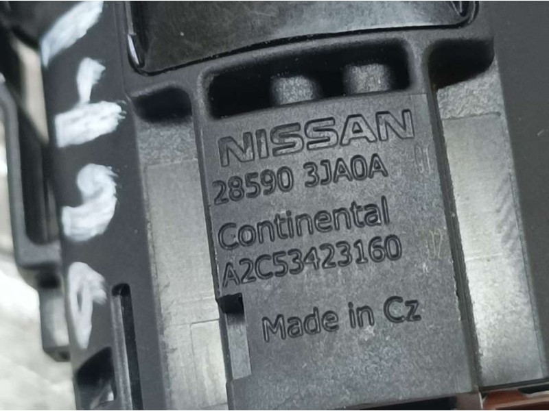 Recambio de boton start/stop para nissan pulsar (c13) acenta referencia OEM IAM 285903JA0A A2C53423160 CONTINENTAL