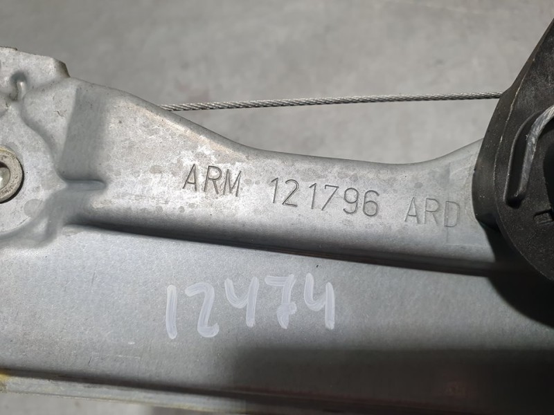 Recambio de elevalunas trasero derecho para citroën c4 lim. seduction referencia OEM IAM 121796 6 PINS ELECTRICO