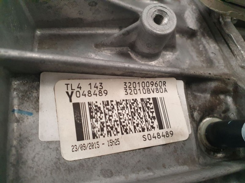 Recambio de caja cambios para nissan juke (f15) acenta referencia OEM IAM TL4143 S048489 6VELOCIDADES