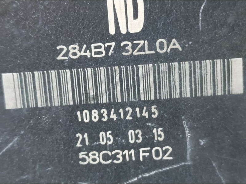Recambio de caja reles / fusibles para nissan pulsar (c13) acenta referencia OEM IAM 284B73ZL0A 1083412145 
