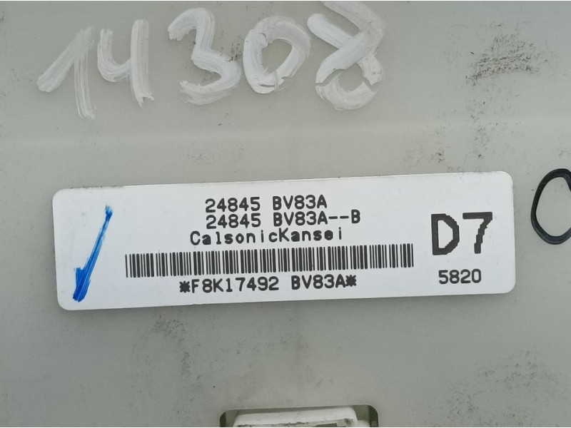 Recambio de mando climatizador para nissan juke (f15) acenta referencia OEM IAM 24845BV83A  CALSONICKANSEI