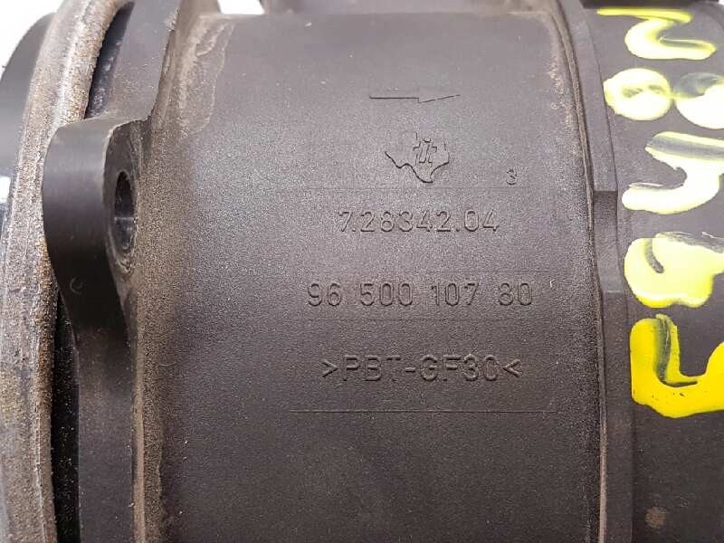 Recambio de caudalimetro para peugeot partner (s2) 1.6 16v hdi referencia OEM IAM 9650010780 72834204 