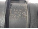 Recambio de caudalimetro para volkswagen scirocco (137) 2.0 tdi (103kw) referencia OEM IAM 03G906461C 0281002735 BOSCH