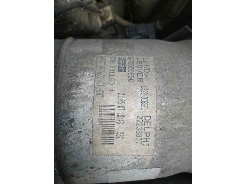 Recambio de amortiguador trasero izquierdo para land rover range rover sport v8 td first edition referencia OEM IAM RPD501040 22