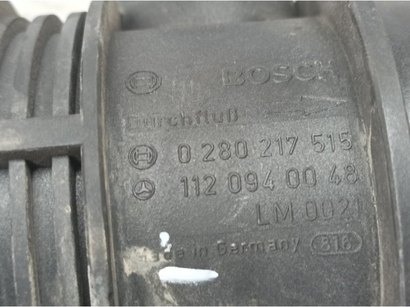 Recambio de caudalimetro para mercedes-benz clase m (w163) 320 (163.154) referencia OEM IAM 1120940048 0280217515 BOSCH