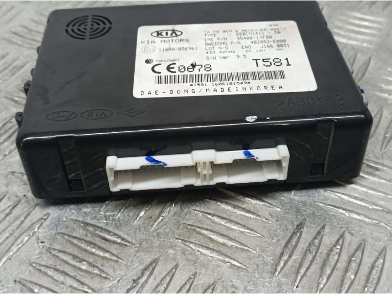 Recambio de modulo electronico para kia picanto concept referencia OEM IAM 954001YFB0 116RA002961 