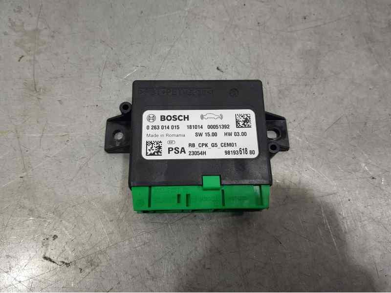 Recambio de modulo electronico para peugeot 208 edition referencia OEM IAM 9819361880 02630140105 BOSCH