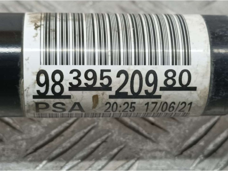 Recambio de transmision delantera izquierda para toyota proace furgon referencia OEM IAM 9839520980  