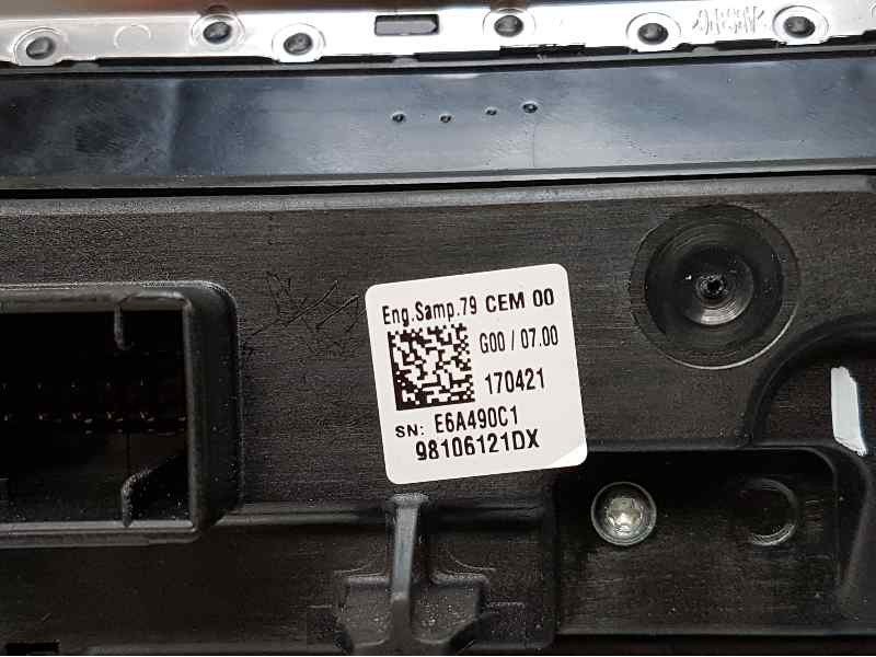 Recambio de mando multifuncion para peugeot 3008 gt line referencia OEM IAM 98106121DX  