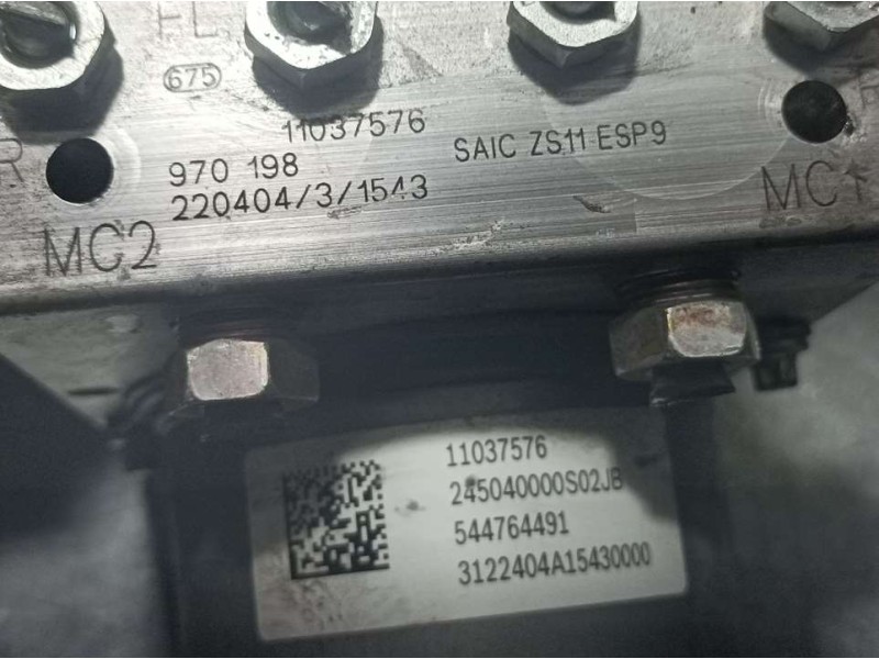 Recambio de abs para mg zs 1.0 vti referencia OEM IAM 11037576 970198 