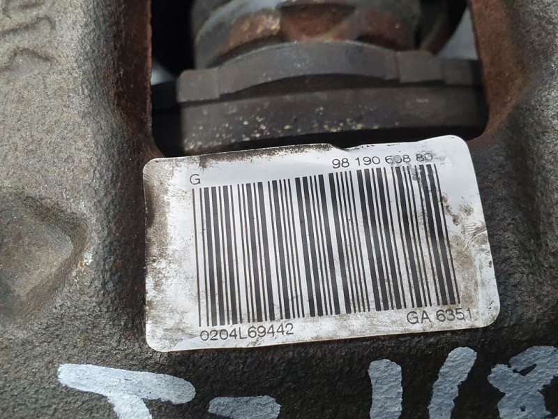 Recambio de pinza freno trasera derecha para peugeot 3008 gt line referencia OEM IAM 9819060880  ELECTRICA