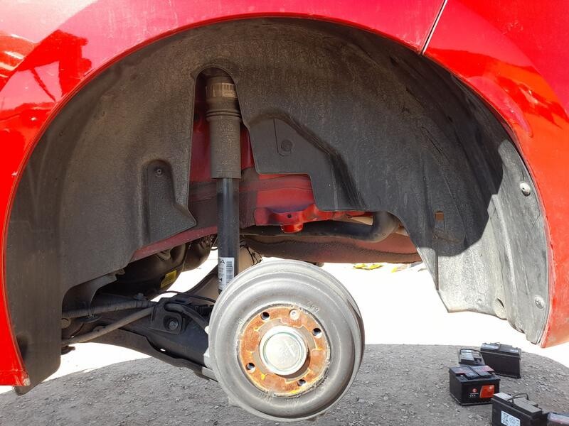 Recambio de plastico pase rueda tras. izq. para opel corsa f (p2jo) 1.2 (68) referencia OEM IAM 9829469280  