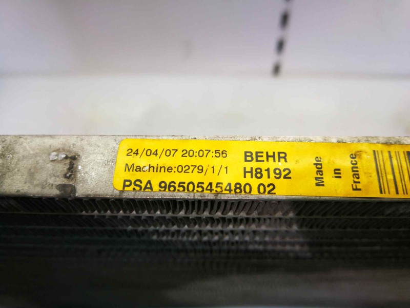 Recambio de condensador / radiador aire acondicionado para citroën c4 coupe vts referencia OEM IAM 6448N5 9650545480 