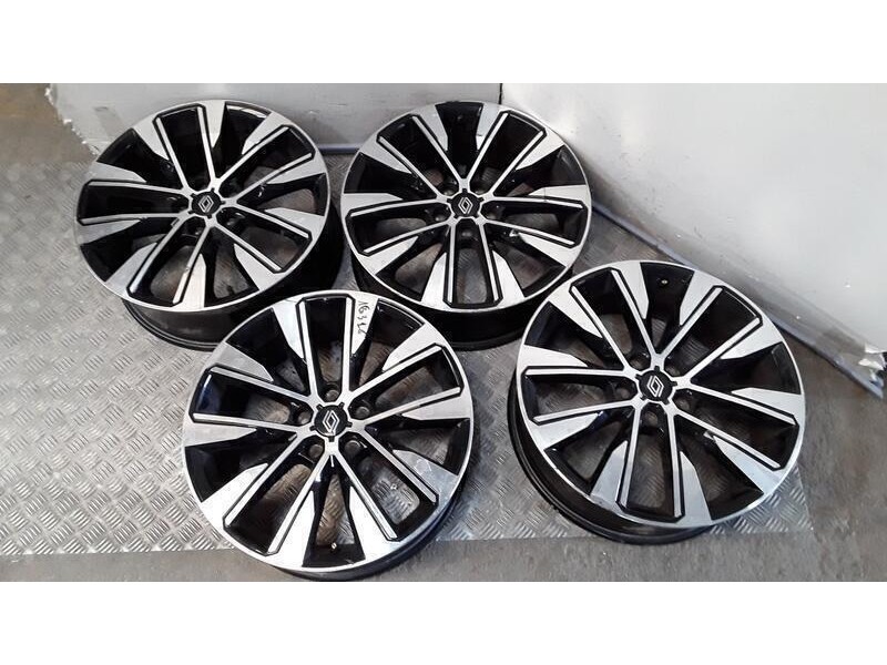 Recambio de juego llantas aluminio para renault austral techno referencia OEM IAM 7X19 5 TORN ET32 ALUMINIO ROZADAS