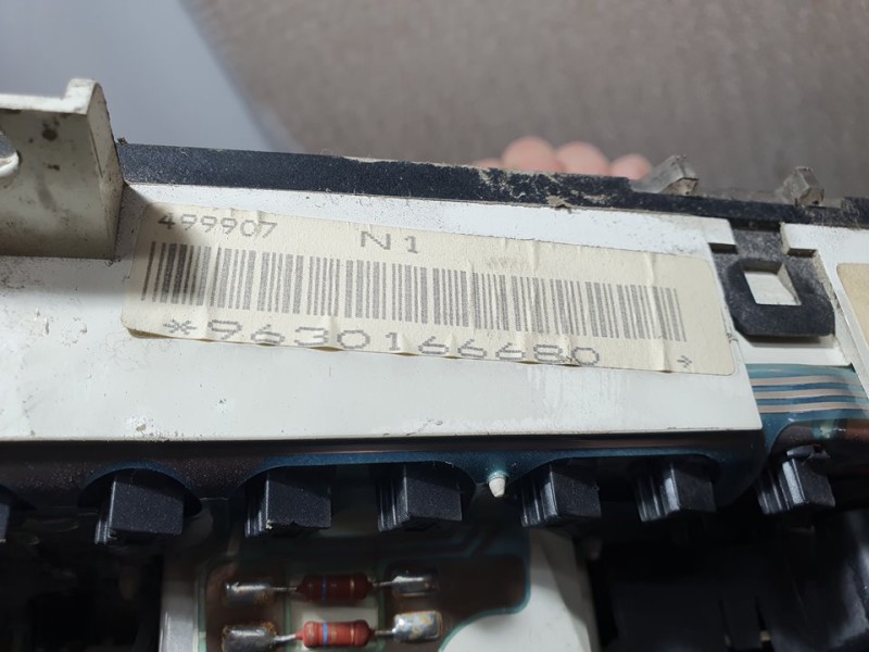 Recambio de cuadro instrumentos para citroën berlingo 1.9 d multispace referencia OEM IAM 9630166680  