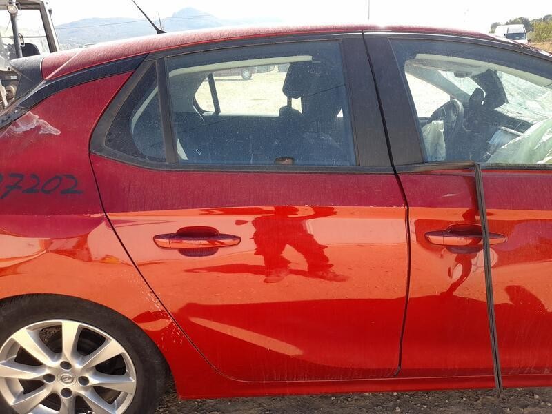 Recambio de puerta trasera derecha para opel corsa f (p2jo) 1.2 (68) referencia OEM IAM 9837705980 ROZADA 
