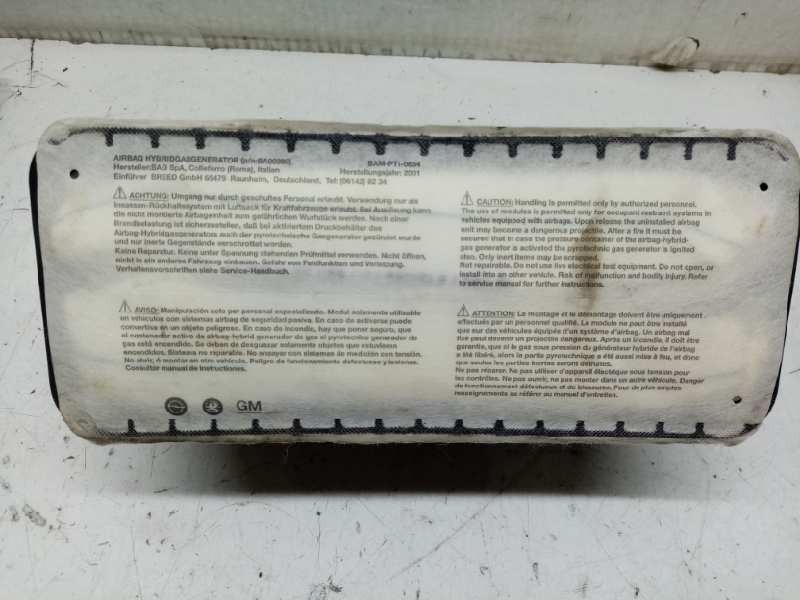 Recambio de airbag delantero derecho para opel vectra b berlina 2.0 dti referencia OEM IAM 9130818  