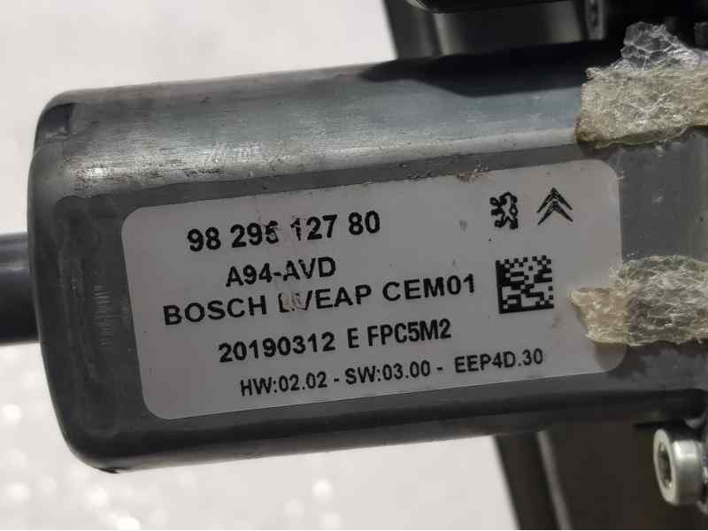 Recambio de elevalunas delantero derecho para peugeot 2008 (--.2013) signature referencia OEM IAM 9829512780  ELECTRICO 6 PINS