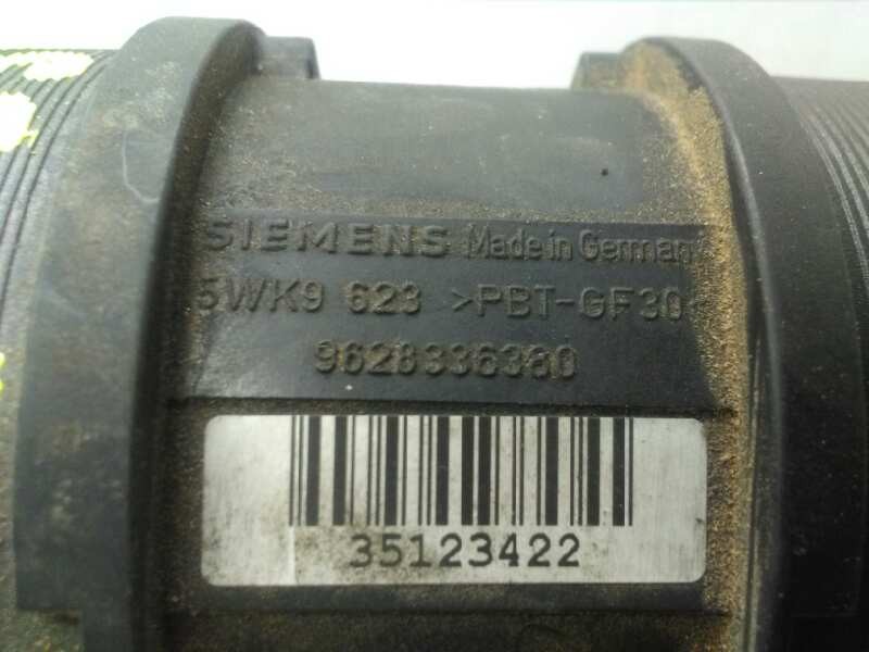 Recambio de caudalimetro para citroën xsara picasso 2.0 hdi cat (rhy / dw10td) referencia OEM IAM 9628336380 5WK9623 SIEMENS