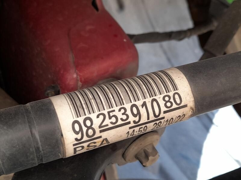 Recambio de transmision delantera izquierda para opel corsa f (p2jo) 1.2 (68) referencia OEM IAM 9825391080  