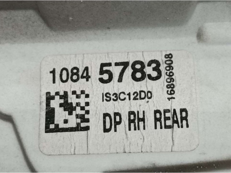 Recambio de cerradura puerta trasera derecha para mg zs 1.0 vti referencia OEM IAM 10845783 16896908 ELECTRICA 4 PINS