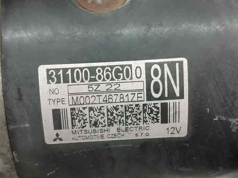 Recambio de motor arranque para suzuki swift berlina (mz) gl referencia OEM IAM 311086G0 M002T46781ZE MITSUBISHI