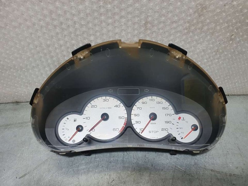 Recambio de cuadro instrumentos para peugeot 206 berlina x-line referencia OEM IAM 6104TZ RJ39P543 
