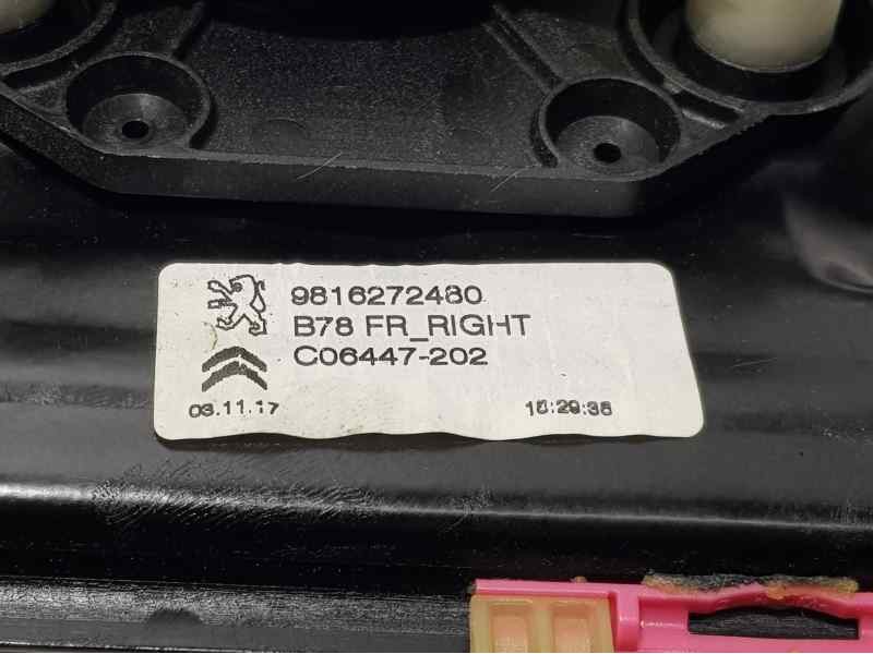Recambio de elevalunas delantero derecho para citroën c4 picasso feel referencia OEM IAM 9816272480 C06447202 ELECTRICO 6 PINS