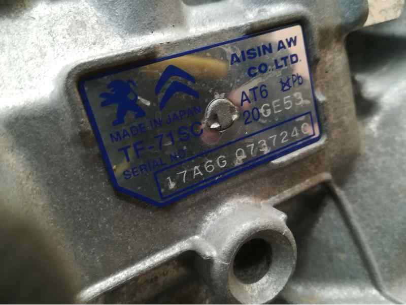 Recambio de caja cambios para peugeot 3008 gt line referencia OEM IAM 20GE53 17A6GQ737240 AUTOMATICA